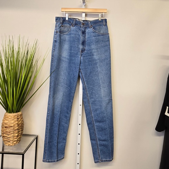 Vintage Orange Tag Levi 550 Relaxed Fit Mens‎ Jeans Blue Medium Wash Size 34x31